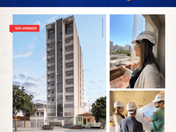 APARTAMENTO EM FASE DE CONSTRUÇÃO
