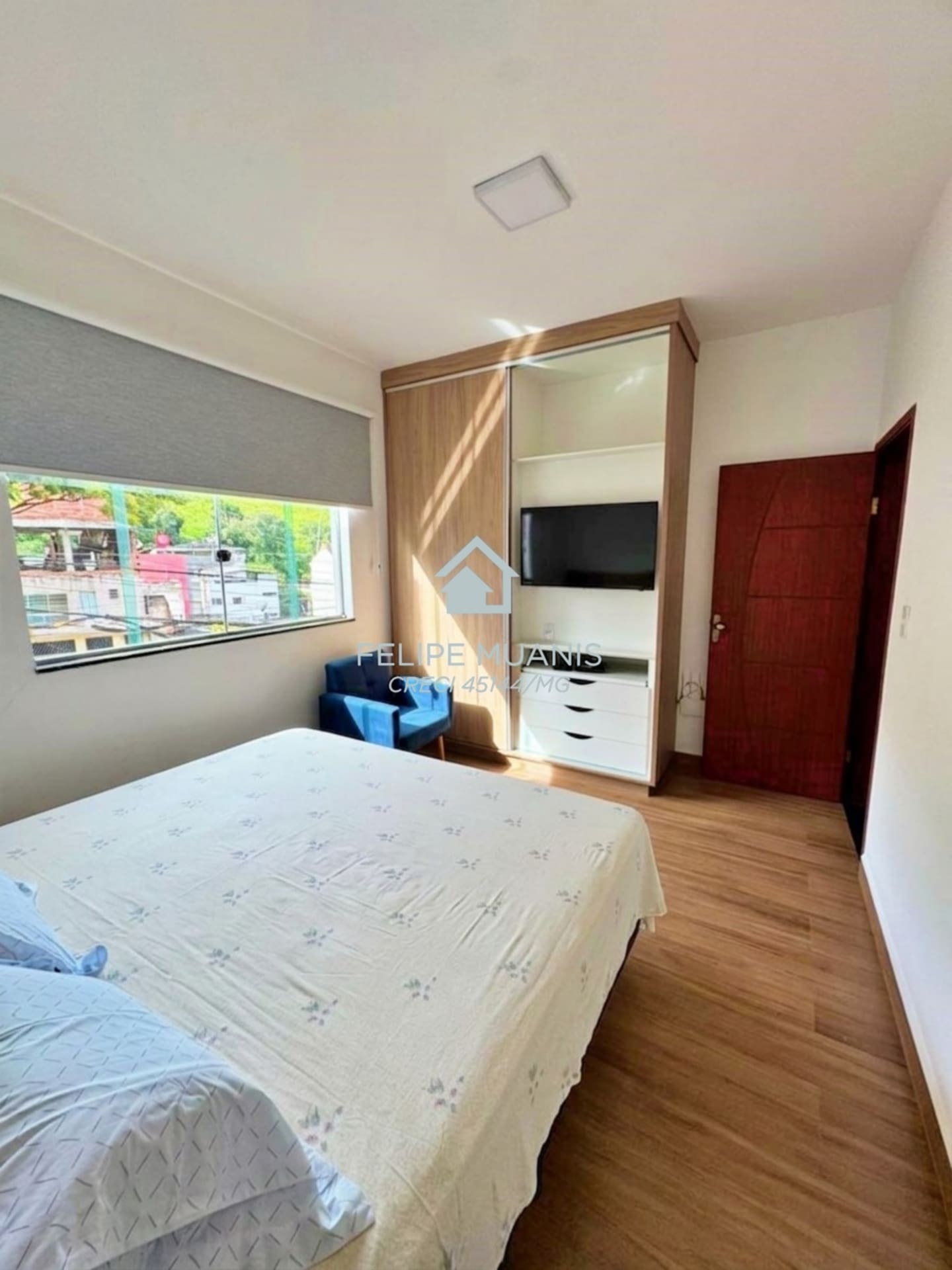 3 Apartamento 96m² no Bairro Jardim com elevador.