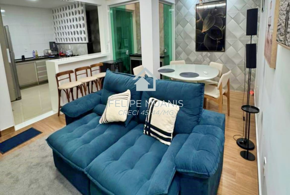 Apartamento 96m² no Bairro Jardim com elevador.